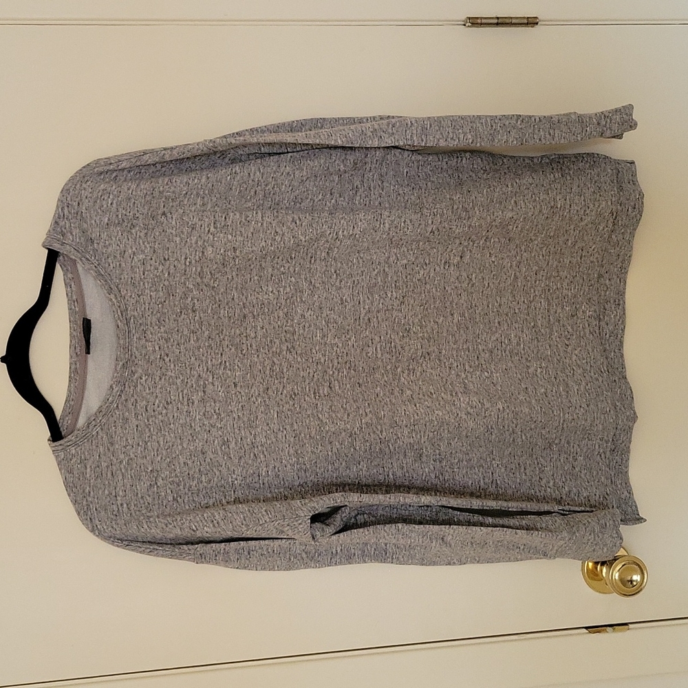 Long sleeve grey soft tunic 32 degrees